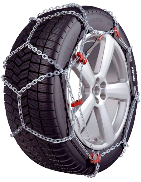 Juego de 2 Cadenas Metálicas KONIG XB-16 240
