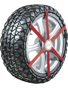 Juego de 2 Cadenas Textiles New EASY GRIP AUTO E11