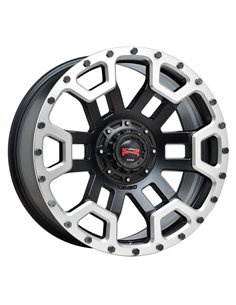 MAX-08 9.0X17 BLANK ET 20 PLATA NEGRE