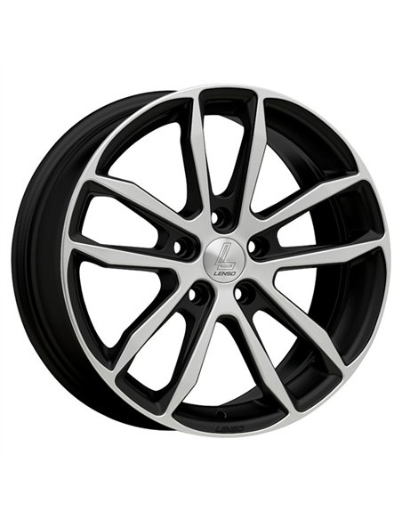 FORZA 7,0X16" 5X118 ET45 CB73,1 NEGRO PULIDO
