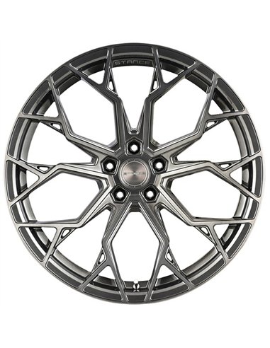 SF10 8,0X18" BLANK ET35 CB73,1 GUNMETAL BRUSH