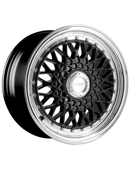 BSX 7X15 4X100/108 ET 38 LLAVI POLIT NEGRE