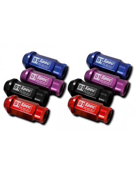 PACK 20 TUERCAS ALUMINIO RACING M12X125 PURPURA